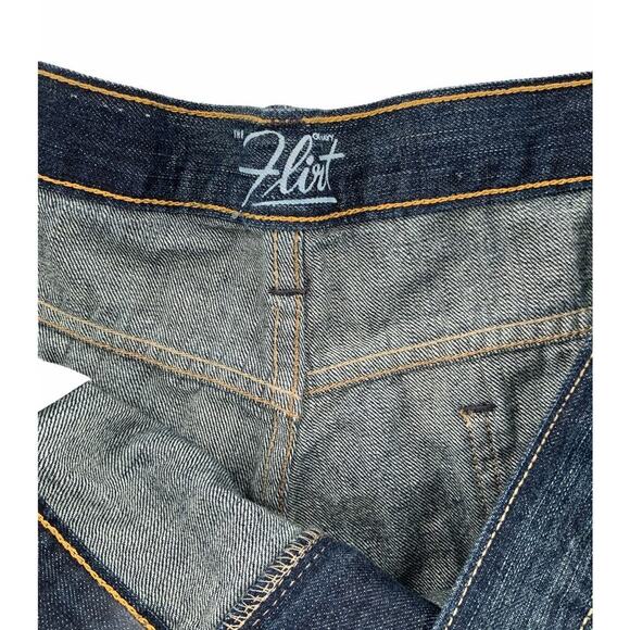 Old Navy The Flirt Curvy Denim Short Womens 16 High Rise Dark Wash Summer Sexy - Picture 6 of 6